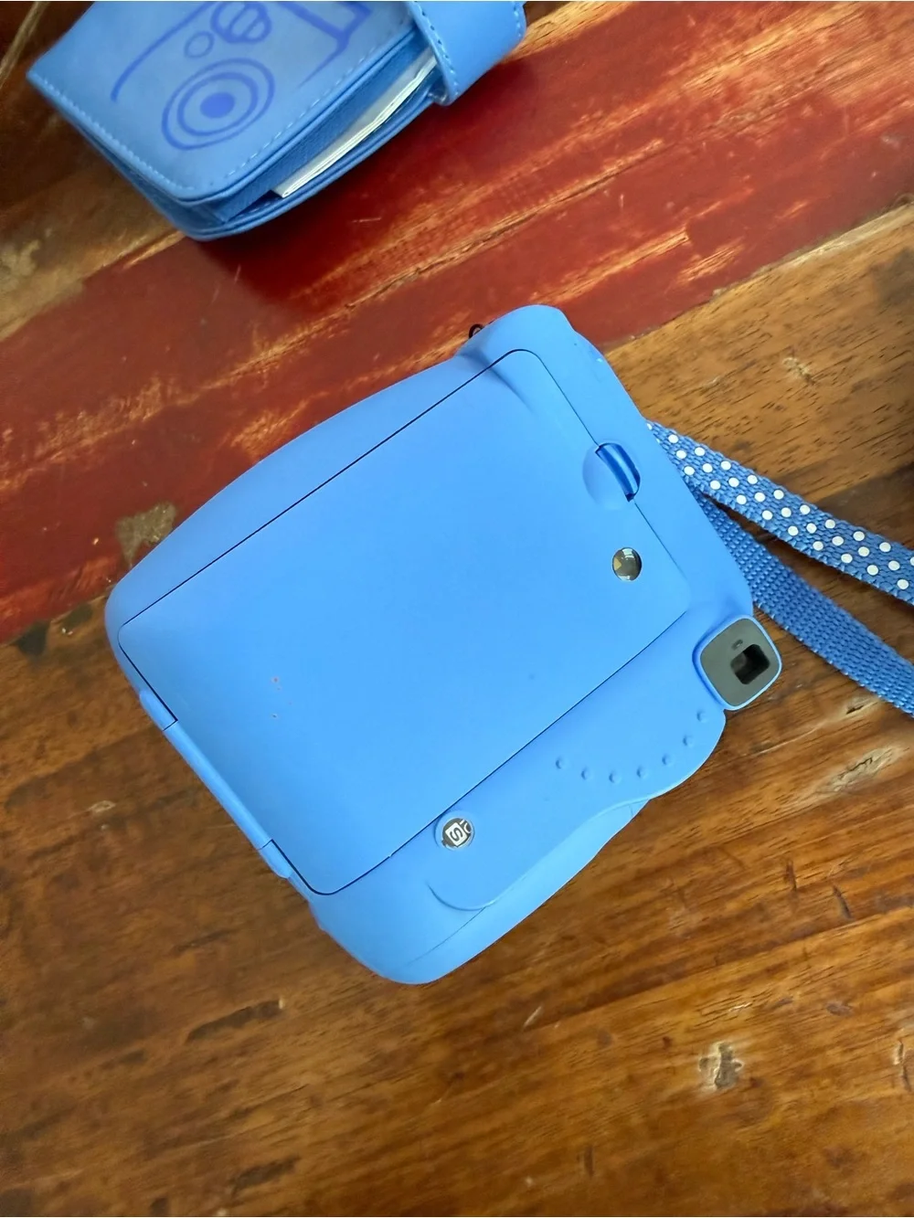 Fujifilm Instax Mini 9 Instant Camera - Blue w/ Matching Case/Strap/Photo Album